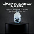 Cámara de Seguridad Bombillo 360° WiFi | Visión Nocturna y Alarma